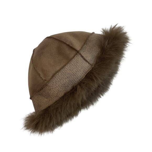 Faux Fur Brown Winter Hat NWOT - Picture 3 of 3